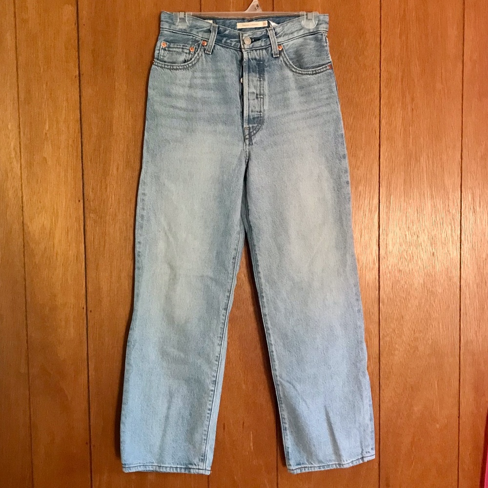 Levi's Ribcage Straight jeans